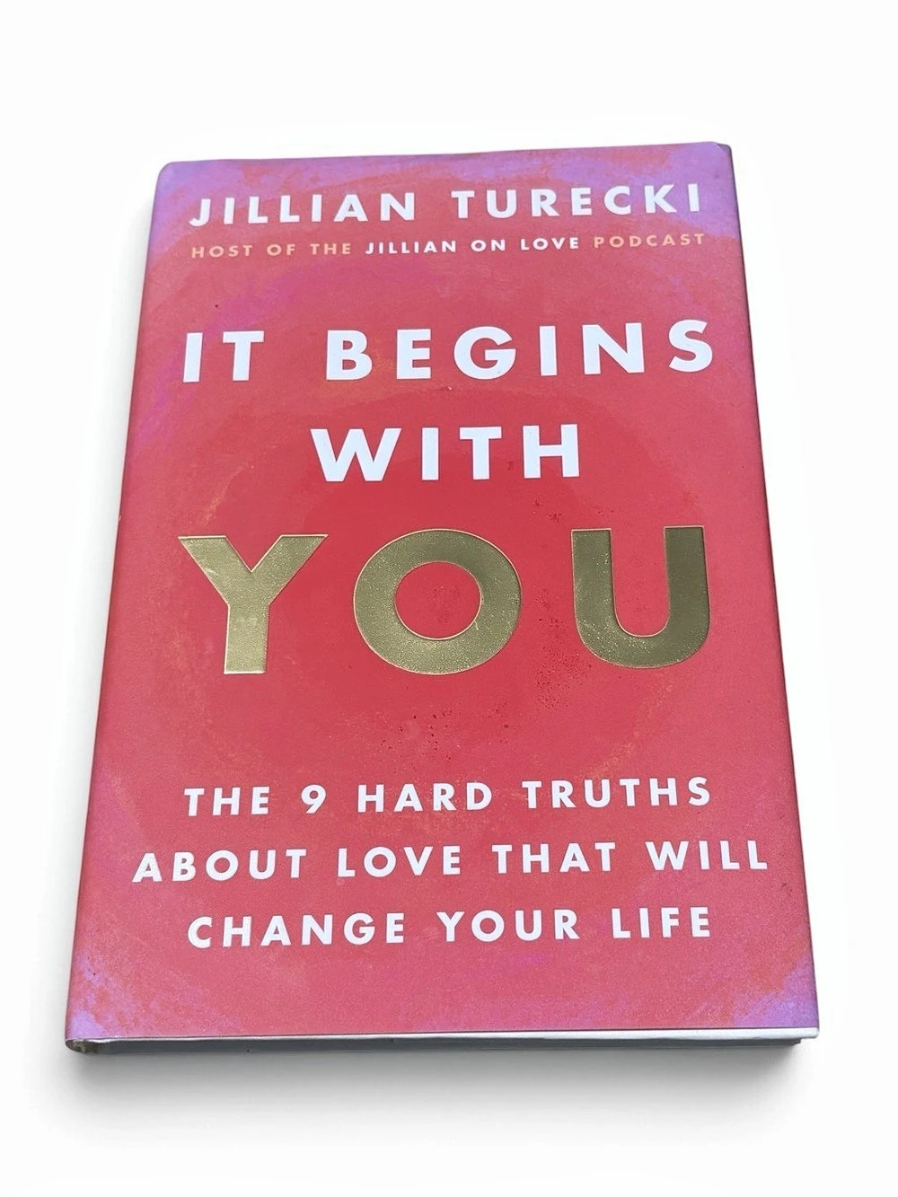 It Begins with You Hardcover Self-Help Book